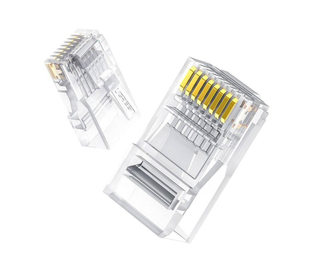 UGREEN Wtyczka RJ45 Cat 6 50961 10-pak przezroczysta - 1501476 - zdjęcie 3